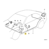 Priekinis Durų Garsiakalbis BMW E36 1990 1991 1992 1993 1994 1995 1996 1997 1998 1999 Originalus 65138362940