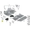 Priekinis įėjimo dangtis BMW F30 F31 F36 Originalus 51477260929