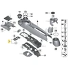 Priekinis Rankenos Stabdžių Konsolės Skirtas BMW MINI R56 R55 R57 R58 R59 Originalus 51169183593