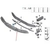 Priekinis Stabdžių Atramu BMW 3 F30 F31 51117396916 Originalus 51117396916