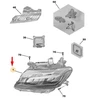 Psa Parts Peugeot 308 Iii Kairys Priekinis Žibintas Originalus 9839287180