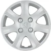 Psa Parts Peugeot SPA Sidabrinis 14 colių ratlankio dangtelis originalus 5416R0