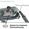 Psa Parts Šildymo strypas šildymo elemento 2000w skalbimo mašinai kaip Bosch Siemens Neff 0...