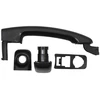 Psa Parts "Vauxhall Movano B 2010" juodos spalvos išorinių durų rankenų rinkinys Originalus 95519380