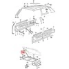 SEAT Laikymo Juosta VW Jetta Rabbit Scirocco 1977-1989 Originalus 171867779A
