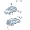 Skoda Enyaq 5A Galinio Emblemos Ženklo Originalus 5LG853687A041