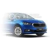 Skoda Fabia Octavia Rapid Superb F5W Race Mėlyna Metallic Originalus HFB381084