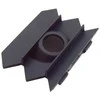Skoda Kodiaq Priekinis Desinis Vidurinis Bumperio Apsauga Juoda Originalus 565853666B9B9