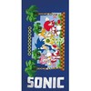 Sonic The Hedgehog Ežiukas Sonikas rankšluostis 70x140 cm