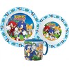 Sonic the Hedgehog vakarienės rinkinys, mikroplastiko rinkinys su puodeliu 265 ml