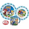 Sonic the Hedgehog vakarienės rinkinys, mikroplastiko rinkinys su puodeliu 265 ml