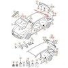 Šoninis Langas Be Priešapdorojimo VAG Audi A4 Avant 2008 2015 Originalus 8K5845300GNVB
