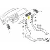 Šviežio Oro Angos Grotelė BMW E81 E87 E88 E82 2006 2013 Originalus 64227059189
