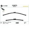 SWF Valytuvai VISIOFLEX Flat 650/475 mm 2 vnt.