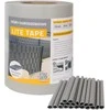 THERMOPLAST Tvoros juosta LITE 19cmx35m, šviesiai pilka, polipropilenas, 450 gr./m²