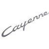 Tikras Porsche \"Cayenne GTS\" emblemas specialiame leidime juodas ir raudonas -
