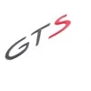 Tikras Porsche \"Cayenne GTS\" emblemas specialiame leidime juodas ir raudonas -