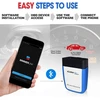 Tonwon Vlinker Bm+ OBD2 Bluetooth skeneris diagnostikos įrankis Android, iOS, Windows
