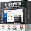 "TOPDON ArtiDiag800 BT" - OBD2 akumuliatoriumi valdomas diagnostikos prietaisas, skirtas visoms transporto priemonėms, automobiliams, turintis išsamią sistemos diagnostiką ir 28 aptarnavimo funkcijas, nuolatinis atnaujinimas internetu, belaidis ryšys