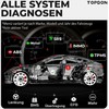 "TOPDON ArtiDiag800 BT" - OBD2 akumuliatoriumi valdomas diagnostikos prietaisas, skirtas visoms transporto priemonėms, automobiliams, turintis išsamią sistemos diagnostiką ir 28 aptarnavimo funkcijas, nuolatinis atnaujinimas internetu, belaidis ryšys