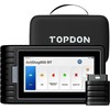 "TOPDON ArtiDiag800 BT" - OBD2 akumuliatoriumi valdomas diagnostikos prietaisas, skirtas visoms transporto priemonėms, automobiliams, turintis išsamią sistemos diagnostiką ir 28 aptarnavimo funkcijas, nuolatinis atnaujinimas internetu, belaidis ryšys