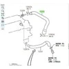 TOYOTA 00-05 CELICA 03-08 COROLLA 1.8L 1ZZFE PCV ventiliacijos žarna Originali 1226222040