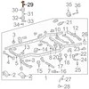 Toyota 4Runner Fj Cruiser Kadro Rėvos Varžtas Originalus 5221735191