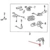 TOYOTA COROLLA E100 Uždegimo spynelė 6905712220 69057-12220 NAUJA ORIGINALI