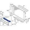 Toyota Corolla Prius Radiator Shutter Assembly 2020 2024 Originalus 5301912010