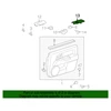 Toyota Fj Cruiser 2007 2012 Priekinis Kairysis Viršutinis Rankenos Apatinės Plokštės Originalus 7423235170B0