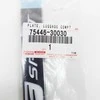 Toyota Lexus originalus bagažinės F-Sport pavadinimo plokštelės emblema nauja 4 3/4\" x 1\"