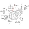 TOYOTA PRIUS XW20 Posūkio Žibinto Lizdas 9007560028 NAUJAS ORIGINALUS