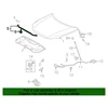 TOYOTA Radiator Support Seal Lexus RX350 RX450h 2010-2015 Originalus 533810E020