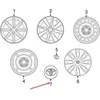 TOYOTA RATŲ CENTRO KAPOTĖLIS 4260352170