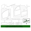 Toyota Sequoia Tundra Vairu Sienos Dangos Apsauga Originalus 678560C010