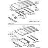 TOYOTA Stogo bagažinės laikiklis 6318542020 631850R010