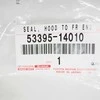 TOYOTA SUPRA A80 Kapoto priekinio skydelio sandariklis 5339514010 NAUJAS ORIGINALUS