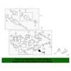 "Toyota Tacoma Lexus GX460" priekinės ašies alyvos sandariklis originalus 90311T0015