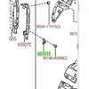Toyota Tundra 2007 2021 Dešinės Galinės Durelės Suvirinimas Vyriškas Originalus 661010C020