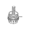 TOYOTA variklio alyvos filtro dangtelis 1562038010 156200S010