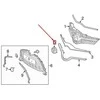 TOYOTA YARIS XP150 priekinės radiatoriaus grotelės emblema originali 7531102140