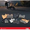 TRW MCB602SV motociklo priekinių stabdžių trinkelių rinkinys Aukštos kokybės OEM kokybė
