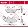 TRW MCB684 STABDŽIŲ KALADĖLĖS HONDA CAGIVA PEUGEOT
