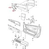 Vag A4 A6 A8 Rankovų Dėklai Flanelinis Pilkas Originalus 6X0867171B7DE