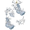 VAG A4 A6 B6 B7 Galerija Originalus 3D0201550AF