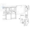 VAG A4 A6 Hinges Set Originalus 701070119A