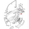 Vag Aliuminio Trimaran A4 A5 2016 2017 Originalus 8W0867419A2AL