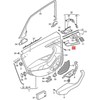 Vag Aliuminio Trimaran A4 A5 2016 2017 Originalus 8W0867419A2AL