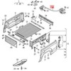 Vag Atsarginio Rato Keltuvas Ir Tvirtinimo Strypas Volkswagen Amarok 2013 2016 Originalus 2H0803660L