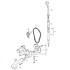 VAG AUDI A1 8X alyvos surinkimo vamzdelio linija originali 038115251B